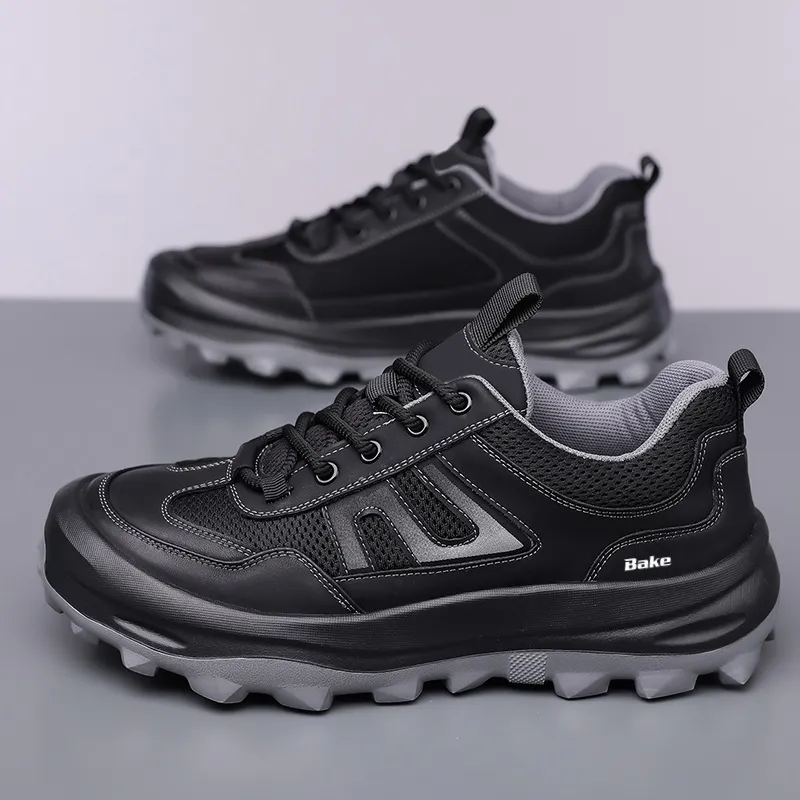 BAKE Cushioning, Breathable, Slip Resistant Low Top Casual Shoes Men's-6