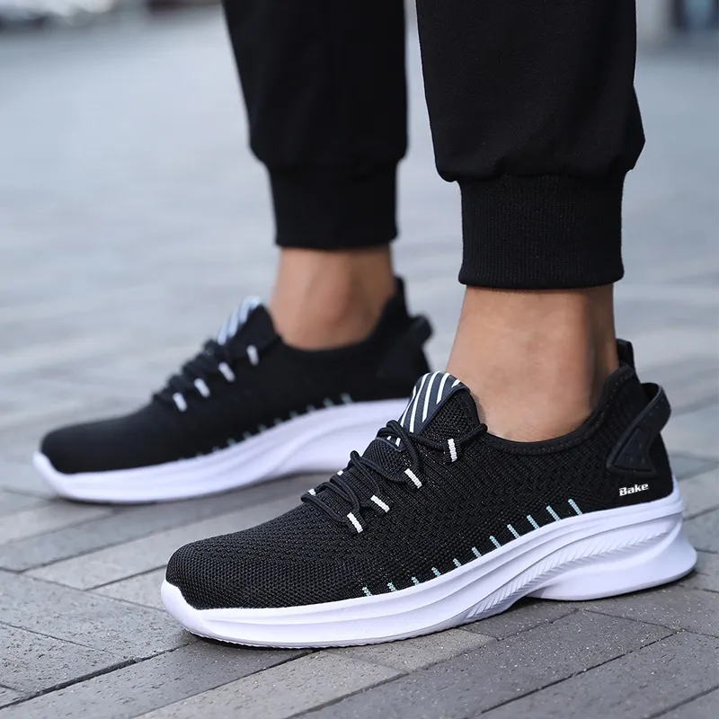 BAKE Anti Slip Wear Resistant Low Top Casual Shoes Men's-9
