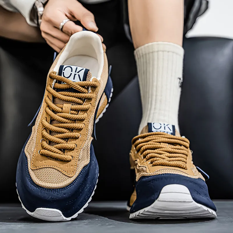 BAKE Slip Resistant And Breathable Low Top Casual Shoes Men's-6