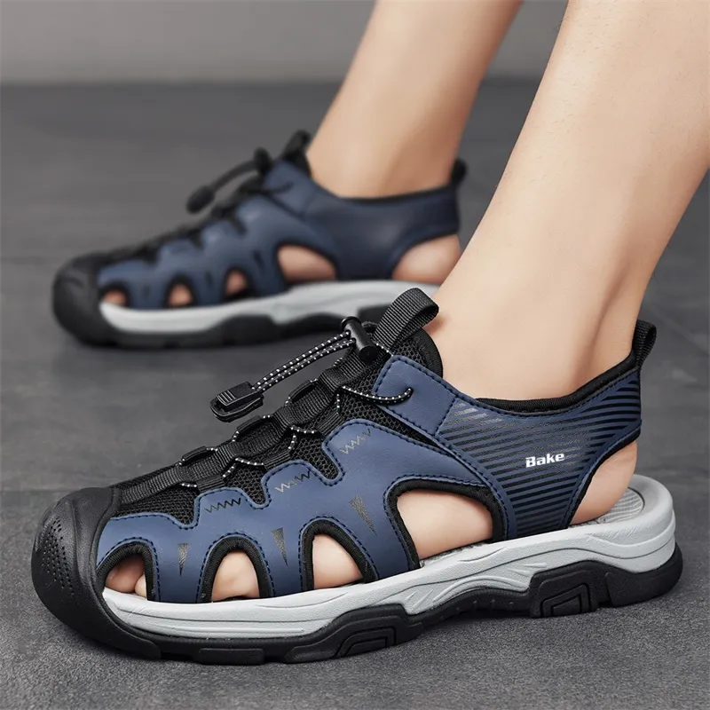 BAKE Anti Slip Wear Resistant River Trekking Shoes Men's-4