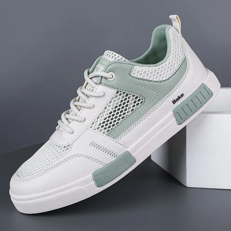 BAKE Slip Resistant, Lightweight, And Breathable Low Top Skateboard Shoes Men's-6