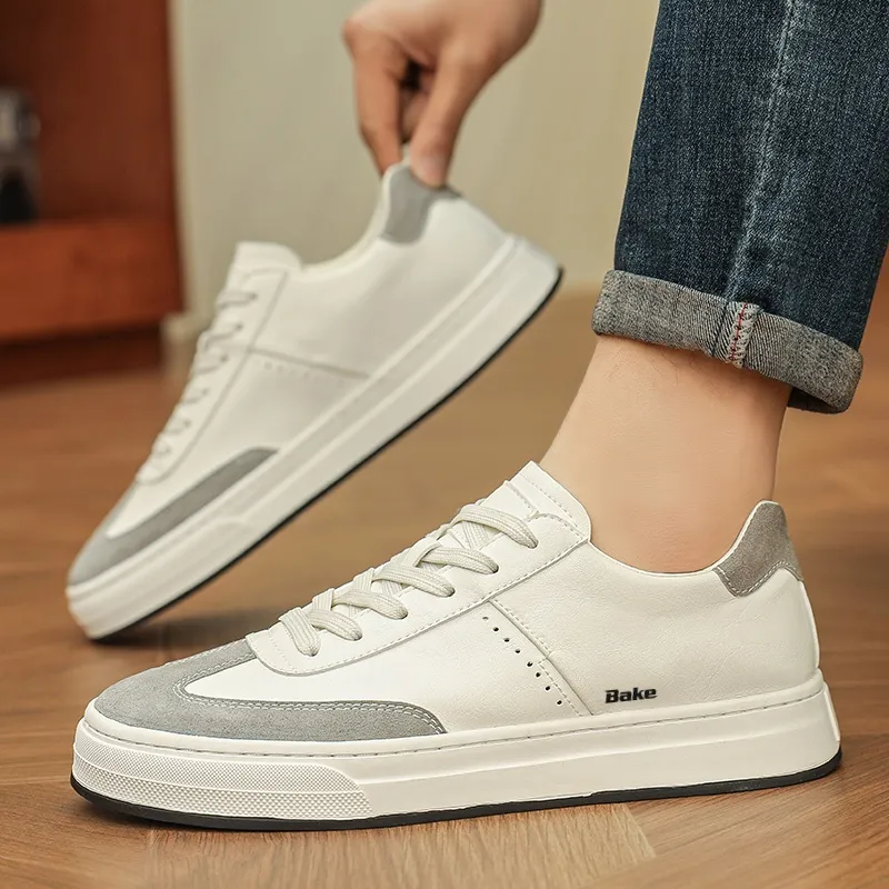 BAKE Slip Resistant, Lightweight, And Breathable Low Top Skateboard Shoes Men's-3