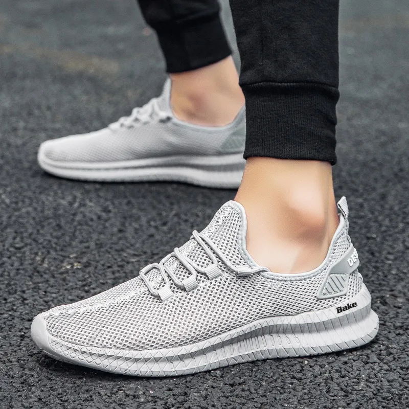 BAKE Slip Resistant Abrasion Resistant Shock Absorbers Low Top Casual Shoes Men's-13