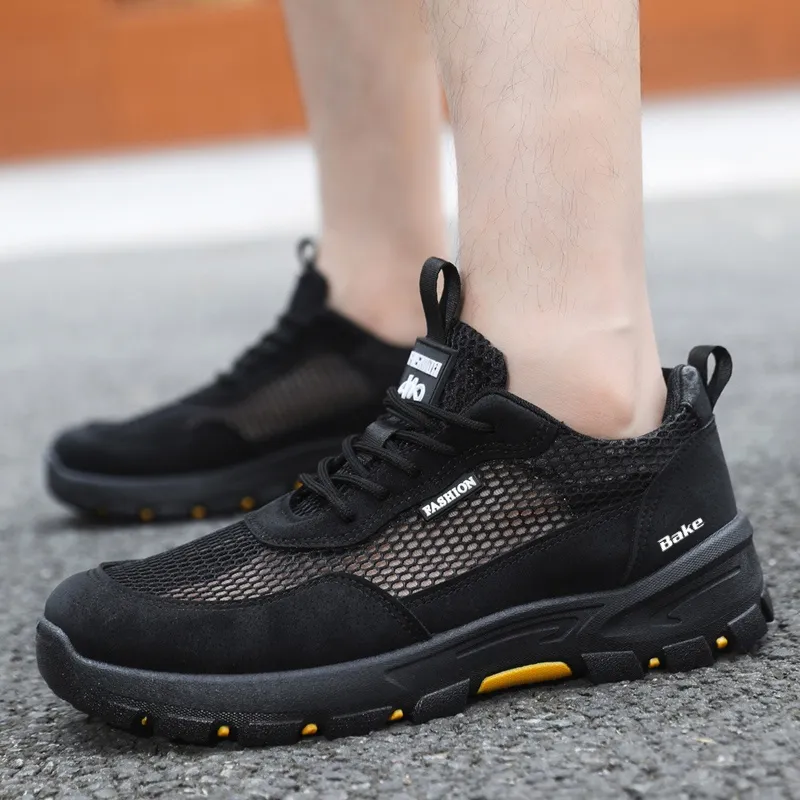 BAKE Shock Absorbers Slip Resistant Breathable Low Top Casual Shoes Men's-11