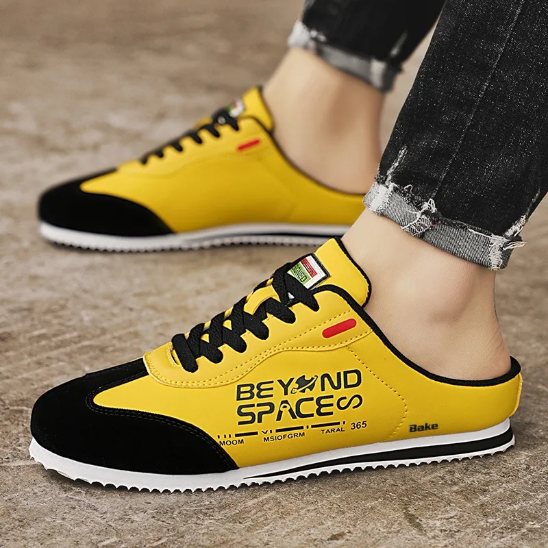 BAKE Anti Slip Wear Resistant Low Top Casual Shoes Men's-11