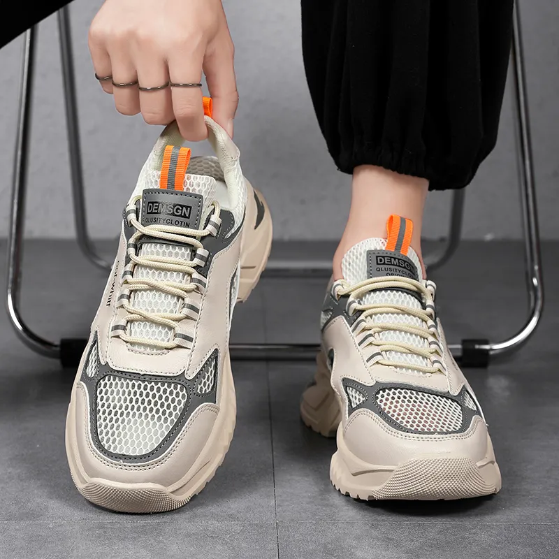 BAKE Breathable And Wear resistant Low Top Casual Shoes Men's-12