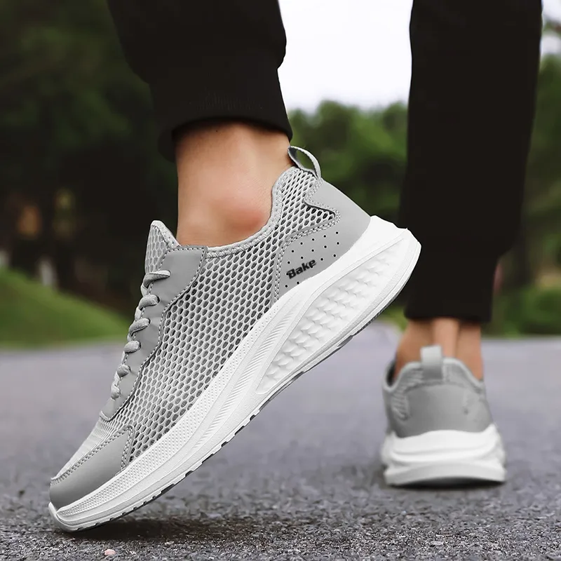 BAKE Slip Resistant, Abrasion Resistant, Breathable Low Top Casual Shoes Men's-2