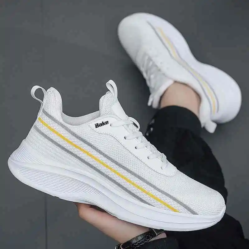 BAKE Anti Slip Wear Resistant Low Top Casual Shoes Men's-14
