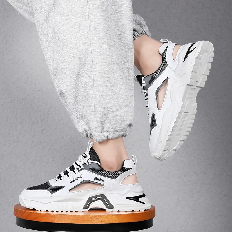 BAKE Breathable And Wear resistant Low Top Casual Shoes Men's-8