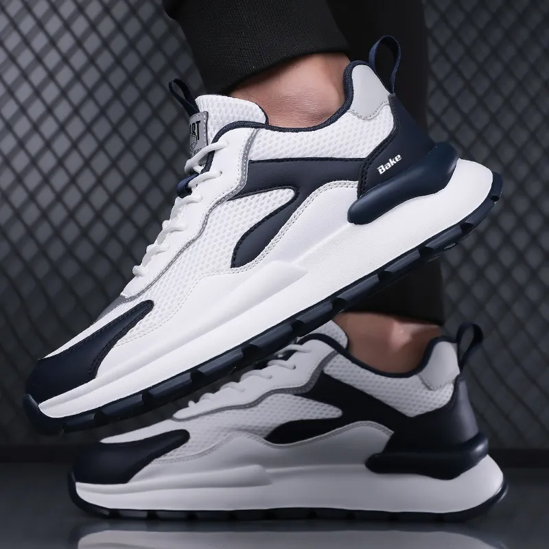 BAKE Anti Slip Wear Resistant Low Top Casual Shoes Men's-8