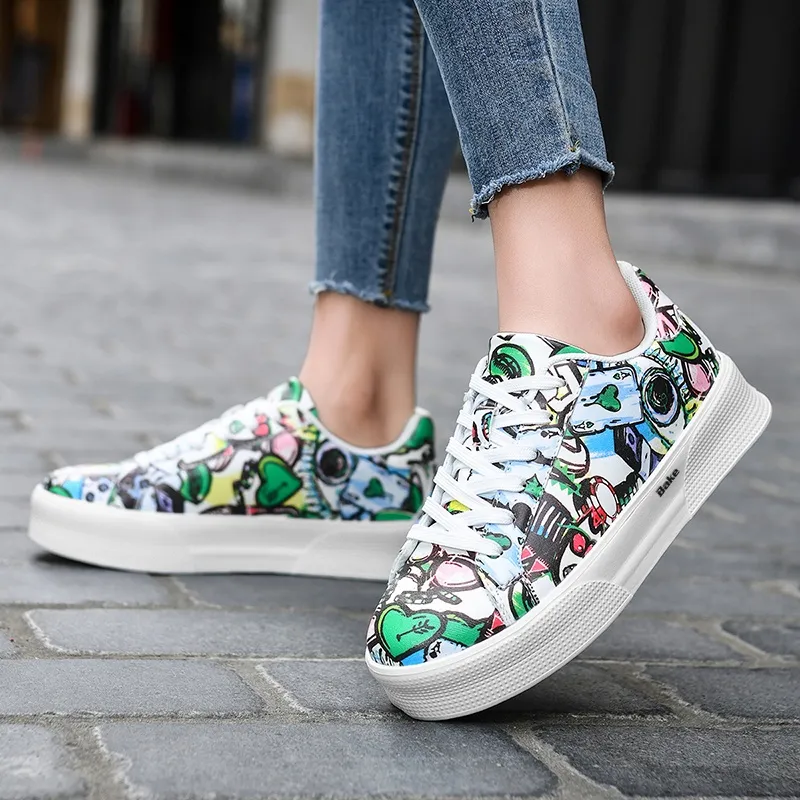 BAKE Slip Resistant, Lightweight, And Breathable Low Top Skateboard Shoes Unisex-13