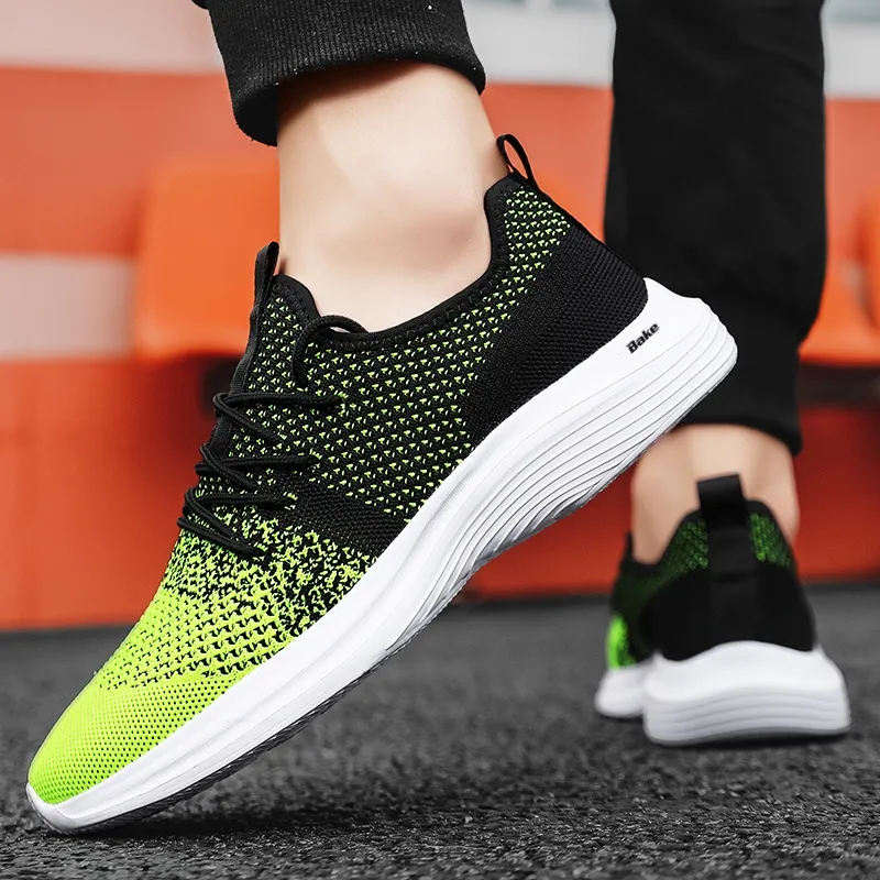 BAKE Slip Resistant Breathable Abrasion Resistant Low Top Casual Shoes Men's-4