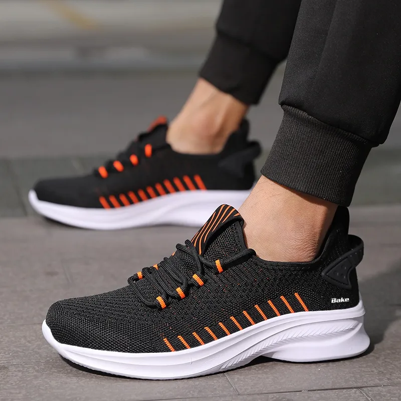 BAKE Anti Slip Wear Resistant Low Top Casual Shoes Men's-2