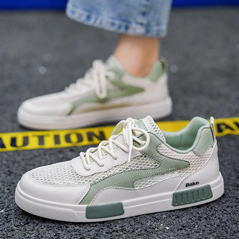 BAKE Slip Resistant Cushioning And Breathable Low Top Skateboard Shoes Men's-7