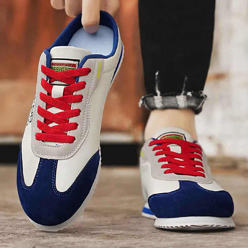 BAKE Anti Slip Wear Resistant Low Top Casual Shoes Men's-1