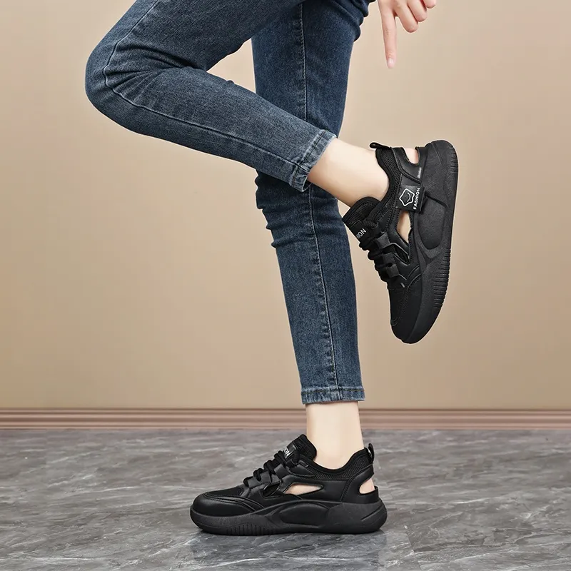 BAKE Slip Resistant, Abrasion Resistant, Breathable Low Top Casual Shoes Women's-9