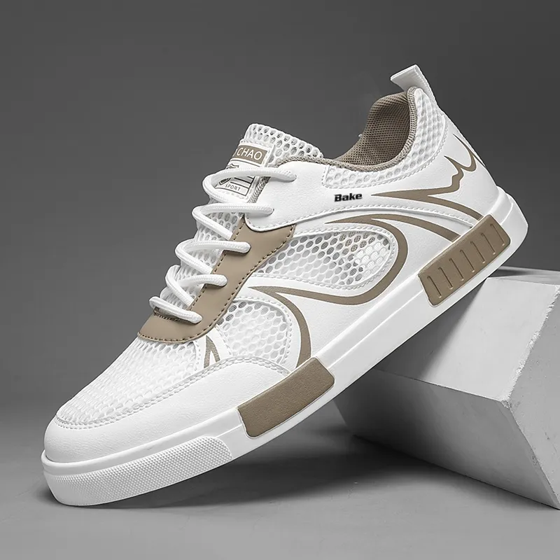 BAKE Slip Resistant, Abrasion Resistant, Breathable Low Top Skateboard Shoes Men's-9