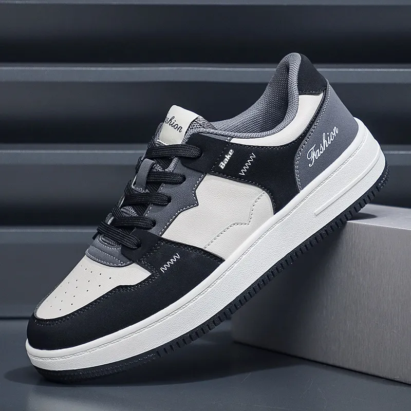 BAKE Slip Resistant, Abrasion Resistant, Breathable Low Top Skateboard Shoes Men's-6