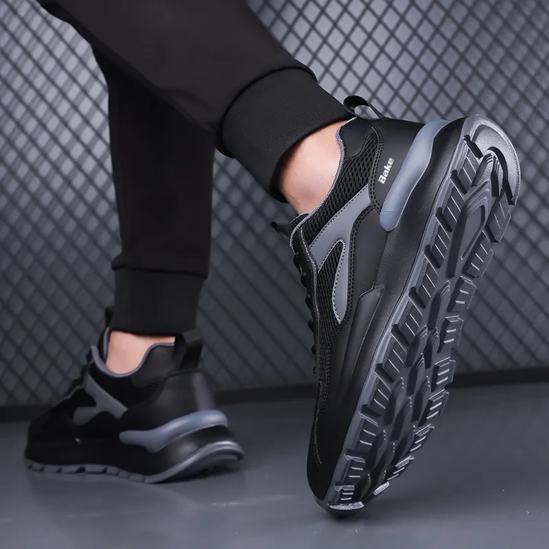BAKE Anti Slip Wear Resistant Low Top Casual Shoes Men's-13