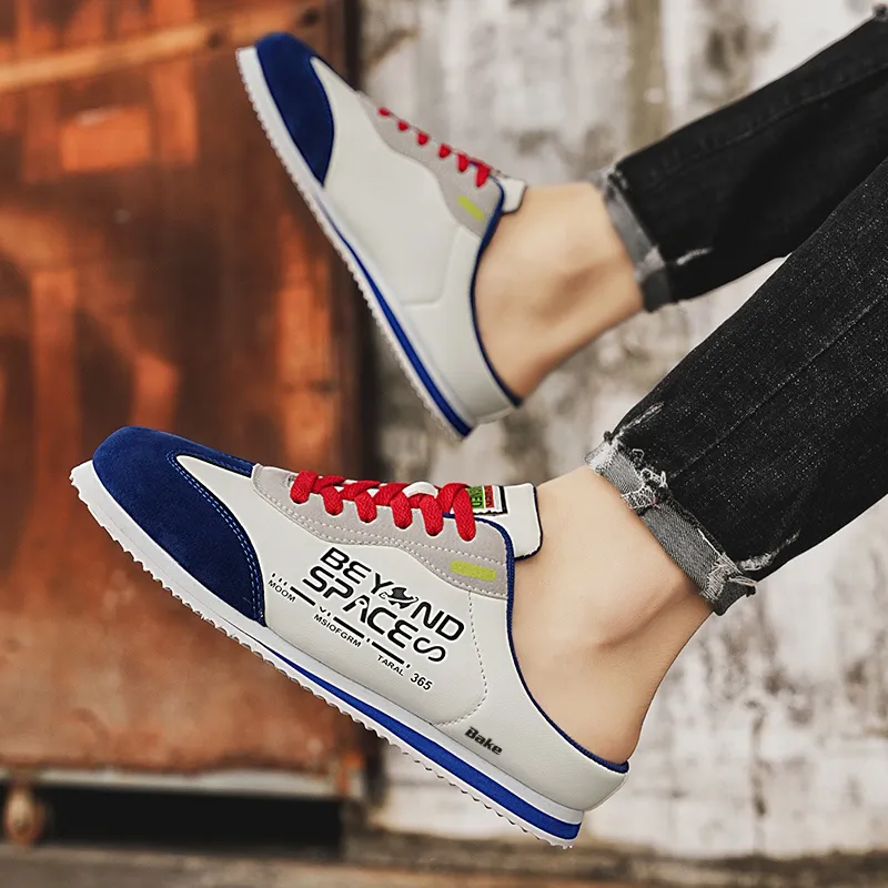 BAKE Anti Slip Wear Resistant Low Top Casual Shoes Men's-3