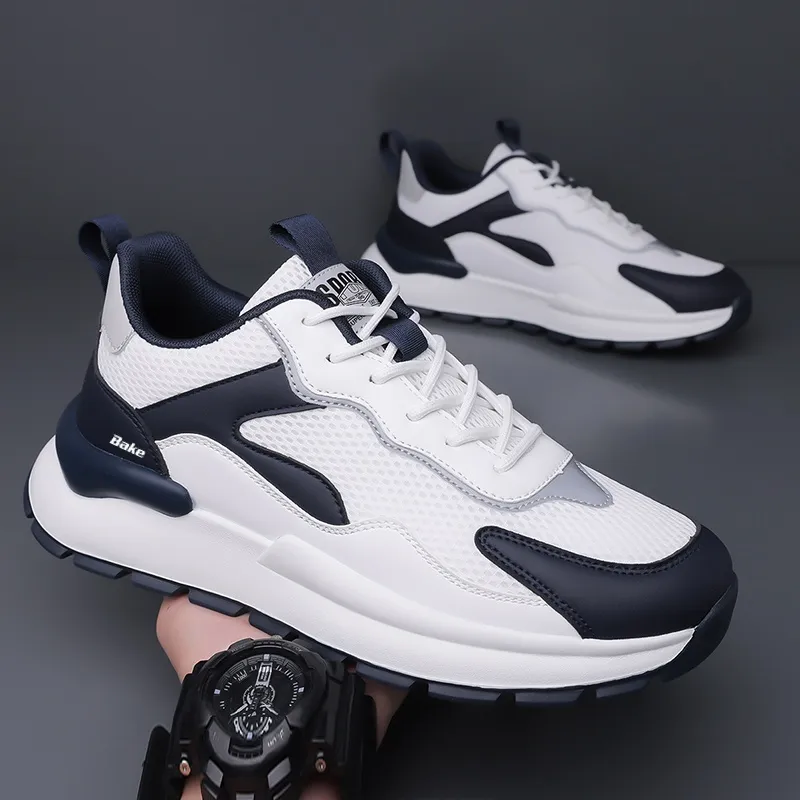 BAKE Anti Slip Wear Resistant Low Top Casual Shoes Men's-6