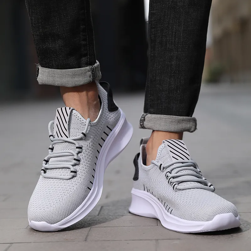 BAKE Anti Slip Wear Resistant Low Top Casual Shoes Men's-11