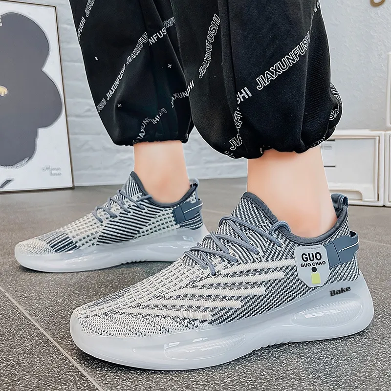 BAKE Slip Resistant And Breathable Low Top Casual Shoes Men's-2