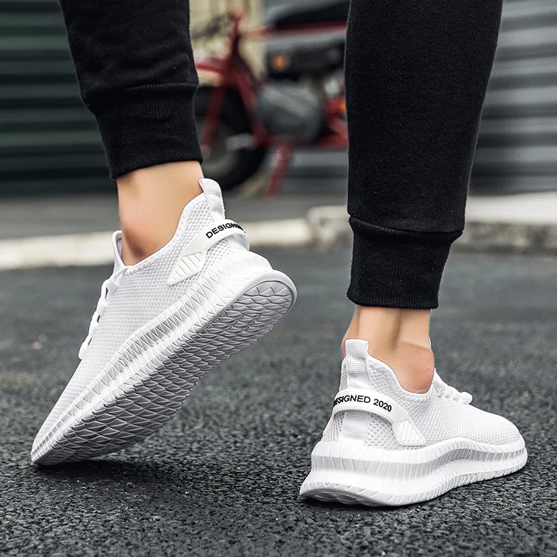 BAKE Slip Resistant Abrasion Resistant Shock Absorbers Low Top Casual Shoes Men's-19