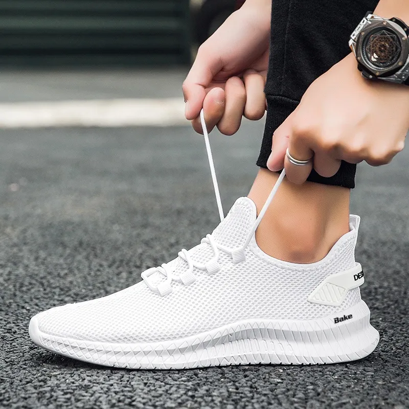 BAKE Slip Resistant Abrasion Resistant Shock Absorbers Low Top Casual Shoes Men's-16