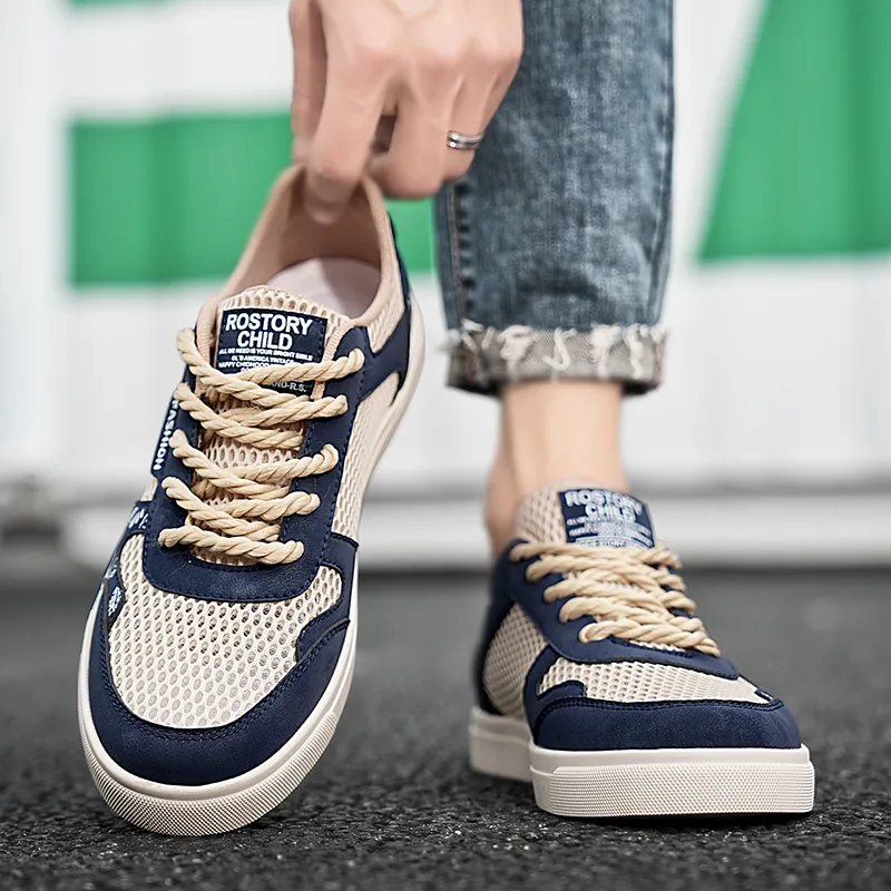 BAKE Slip Resistant Shock Absorbers With Abrasion Resistant Properties Low Top Skateboard Shoes Men's-1