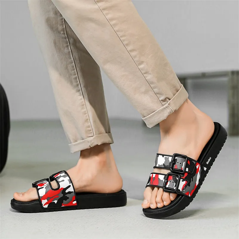 BAKE EVA Slip Resistant Odor Resistant Abrasion Resistant Slide Slippers Men's-2