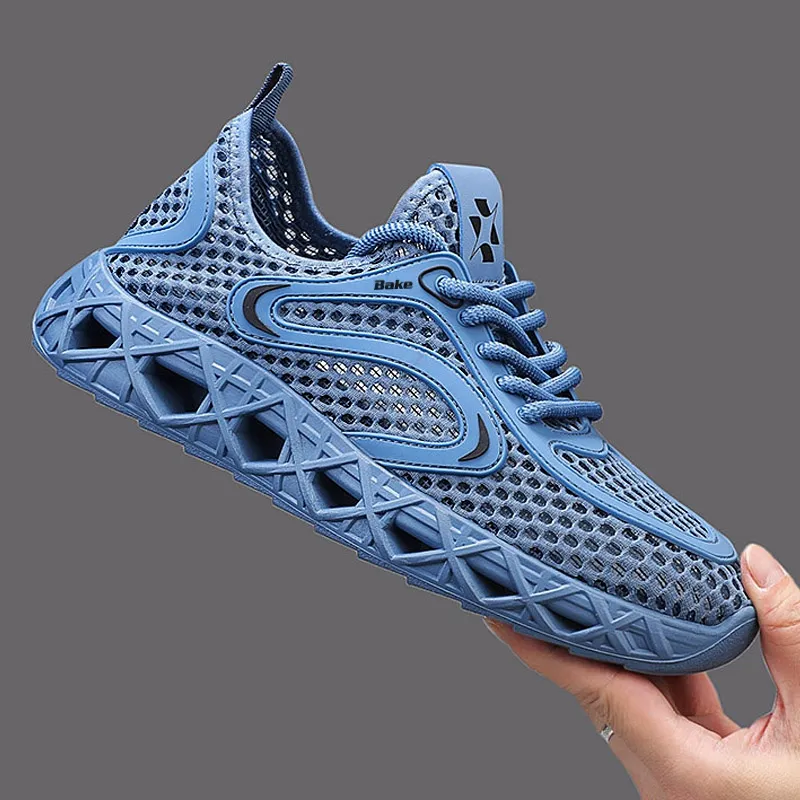 BAKE Slip Resistant, Waterproof, And Breathable Low Top Casual Shoes Men's-1