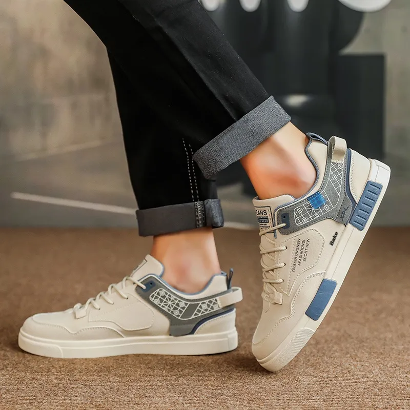 BAKE Slip Resistant, Lightweight, And Breathable Low Top Skateboard Shoes Men's-8