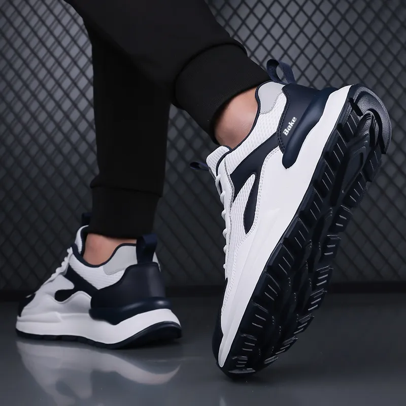 BAKE Anti Slip Wear Resistant Low Top Casual Shoes Men's-9