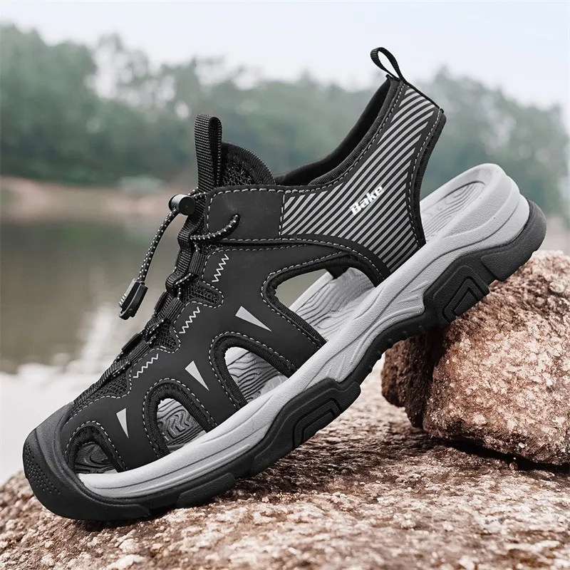 BAKE Anti Slip Wear Resistant River Trekking Shoes Men's-11