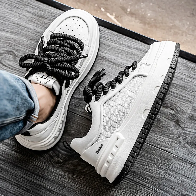 BAKE Slip Resistant, Quick Dry, And Breathable Low Top Skateboard Shoes Men's-9