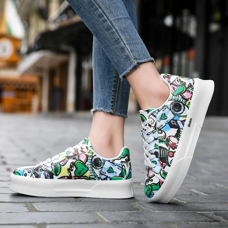 BAKE Slip Resistant, Lightweight, And Breathable Low Top Skateboard Shoes Unisex-11