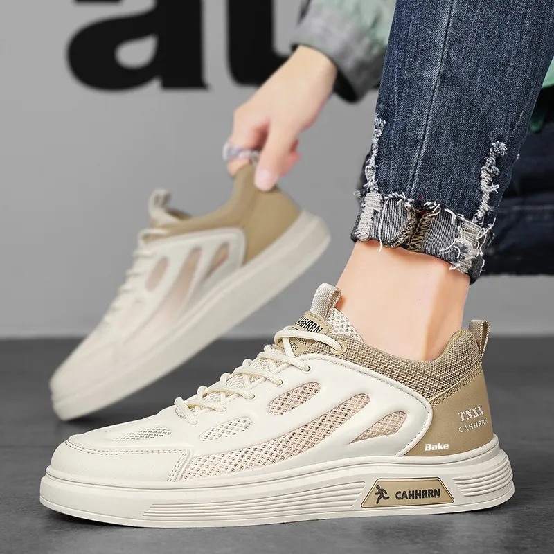 BAKE Non slip Lightweight Low Top Skateboard Shoes Men's-8