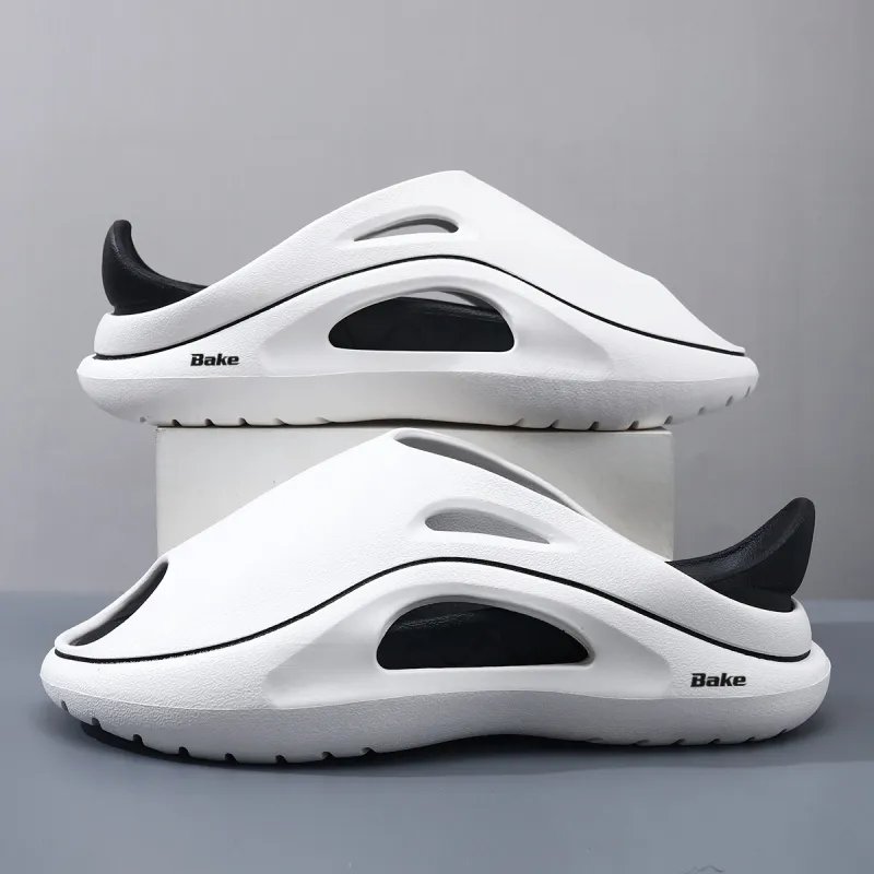 BAKE Slip Resistant Odor Resistant Abrasion Resistant Slide Slippers Unisex-16