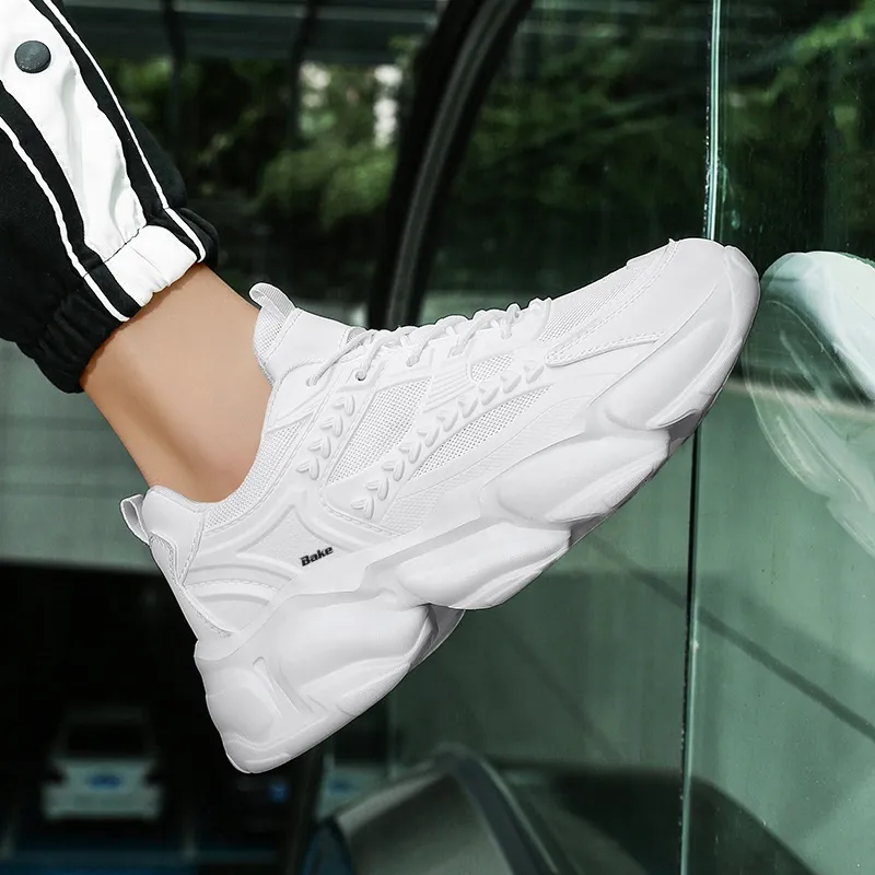 BAKE Cushioning, Breathable, Slip Resistant Low Top Casual Shoes Unisex-4