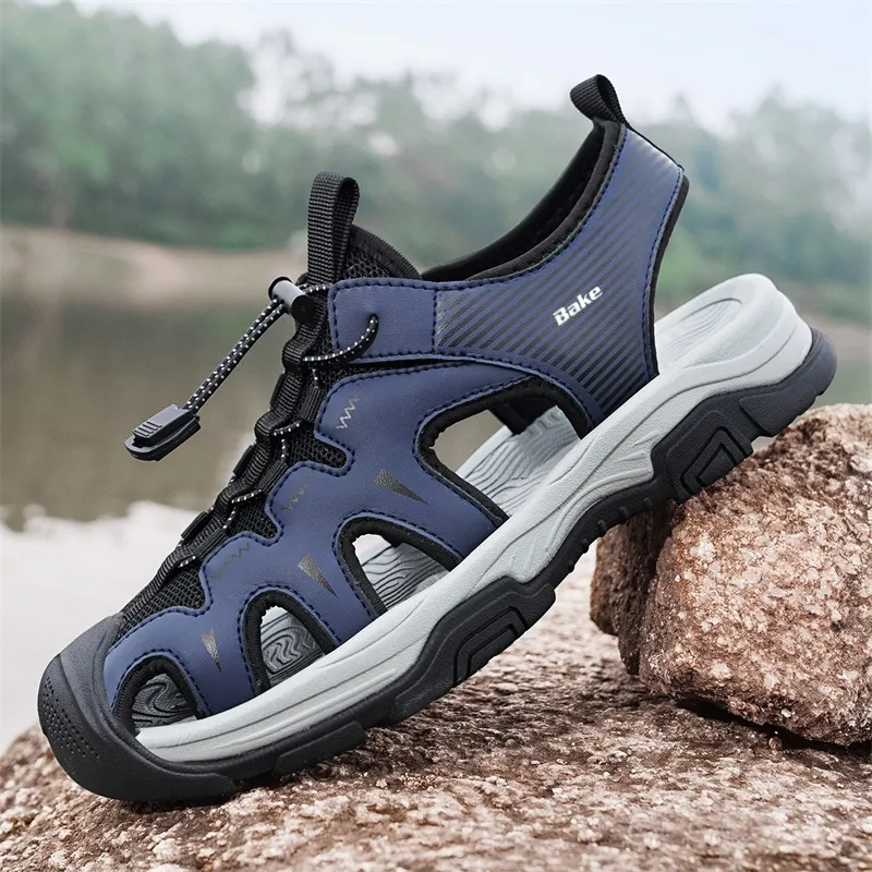 BAKE Anti Slip Wear Resistant River Trekking Shoes Men's-1