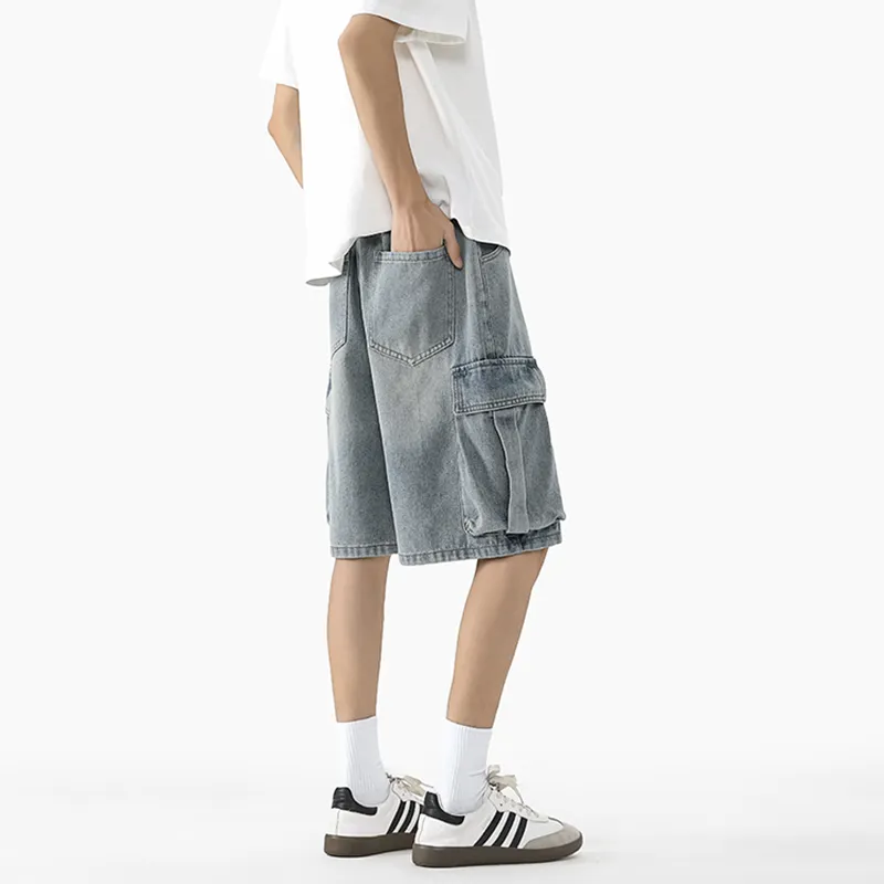 YOFVV Denim Shorts Unisex-1