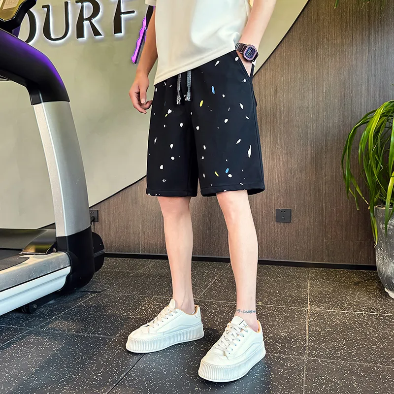 YOFVV Casual Shorts Unisex Black-2