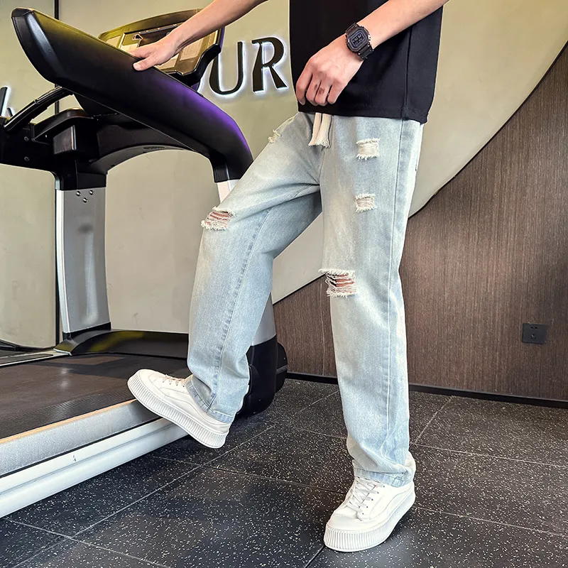 YOFVV Jeans Unisex Blue-4
