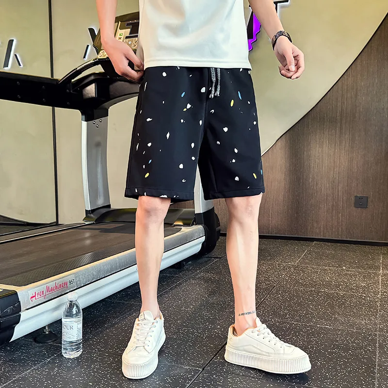 YOFVV Casual Shorts Unisex Black-4