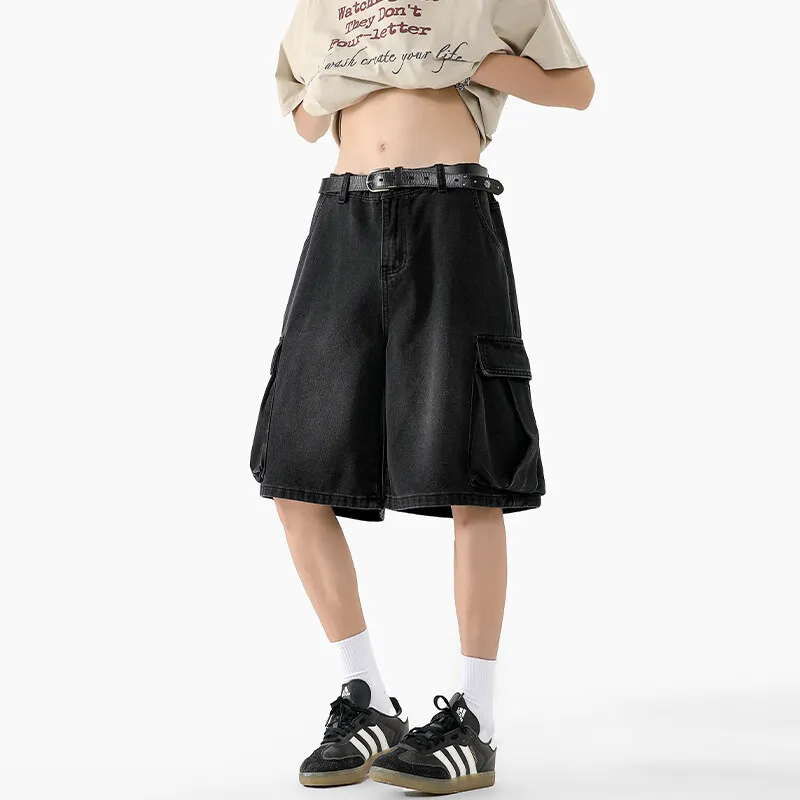 YOFVV Denim Shorts Unisex-5