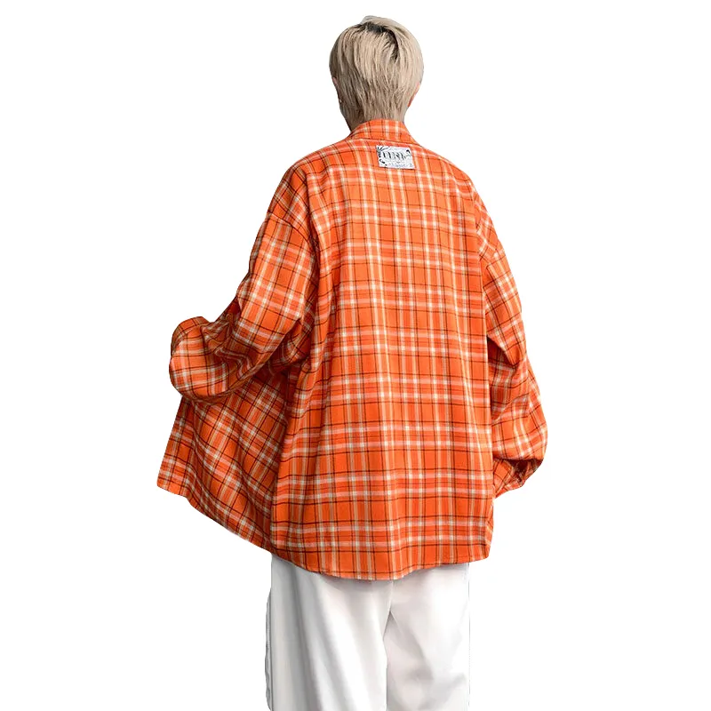 YOFVV Shirt Unisex Orange Long Sleeved-1