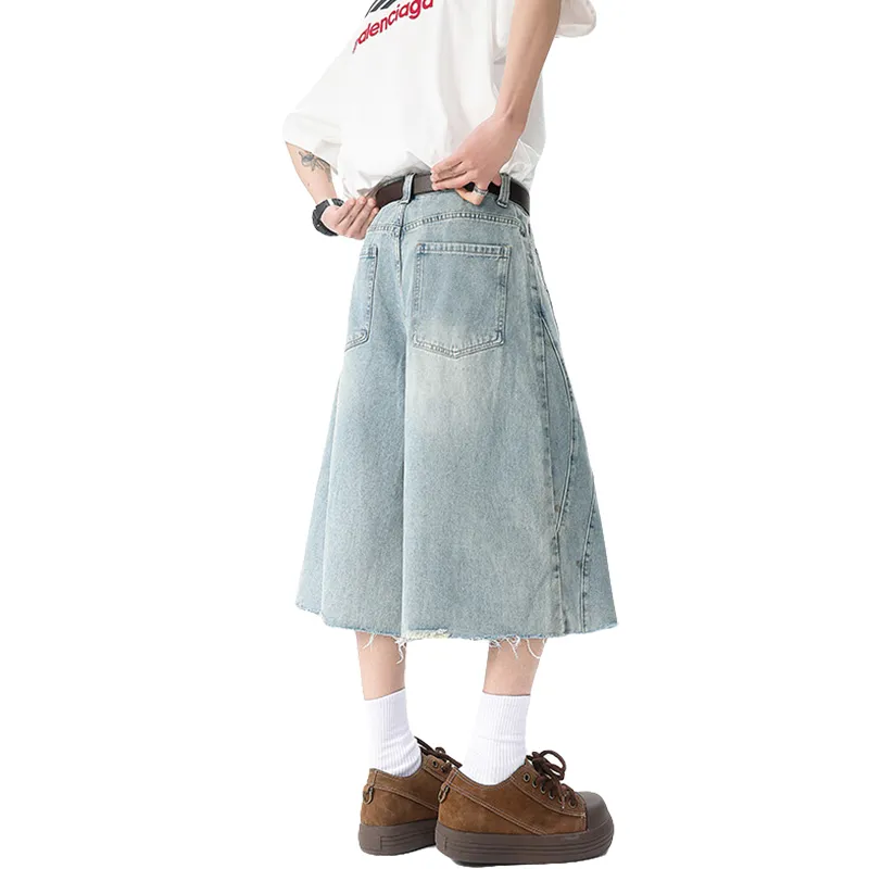 YOFVV Denim Shorts Unisex-1