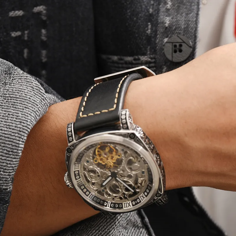 VRQ All Compatibility Watch Band Cowhide Leather Material-1
