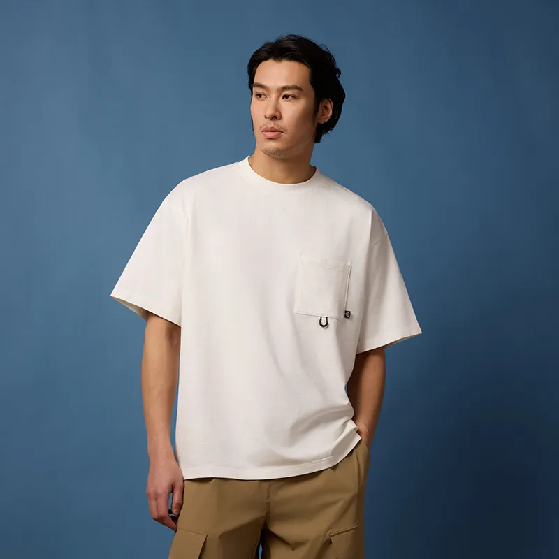 FOSS T-Shirts Men White-2